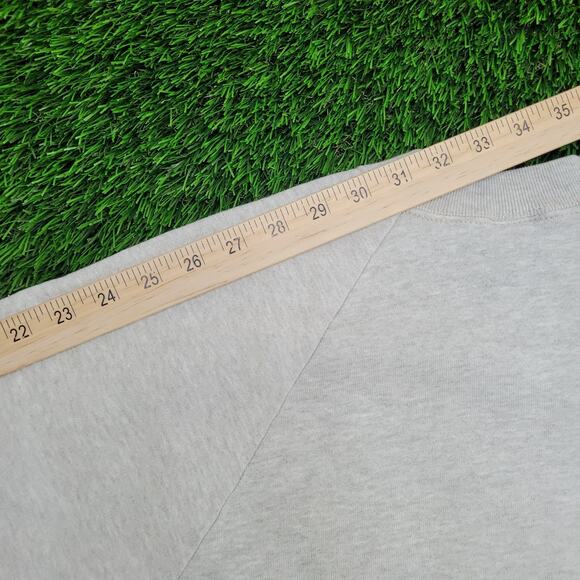 Vintage 90s London England Sweatshirt XL 23x26 Gray - Picture 3 of 13